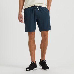 Vuori Men's Kore Short, Indigo, 7.5" Inseam, Size XXL